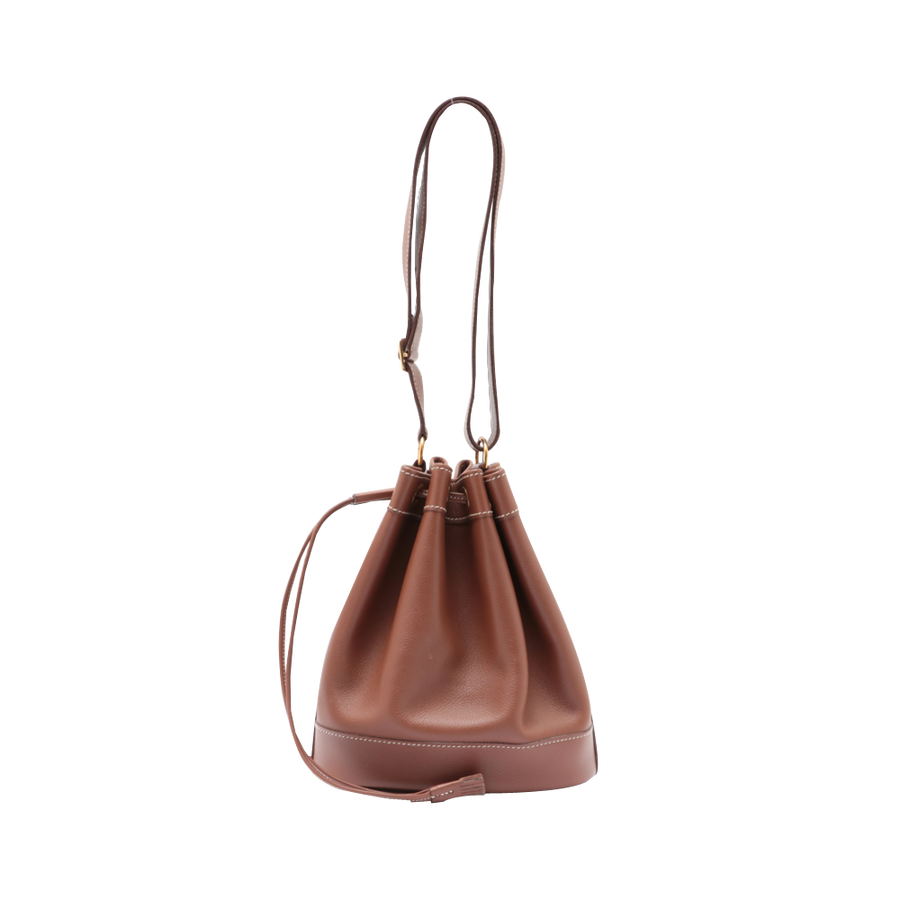 【古着】hermes 爱马仕 market pm系列 vaugariber gold手提包(牛皮)