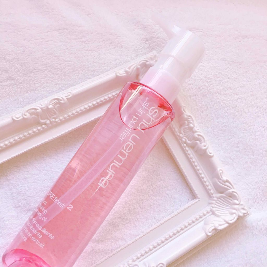 shu uemura 植村秀 fresh clear樱花净肤洁面卸妆油 新版 150ml