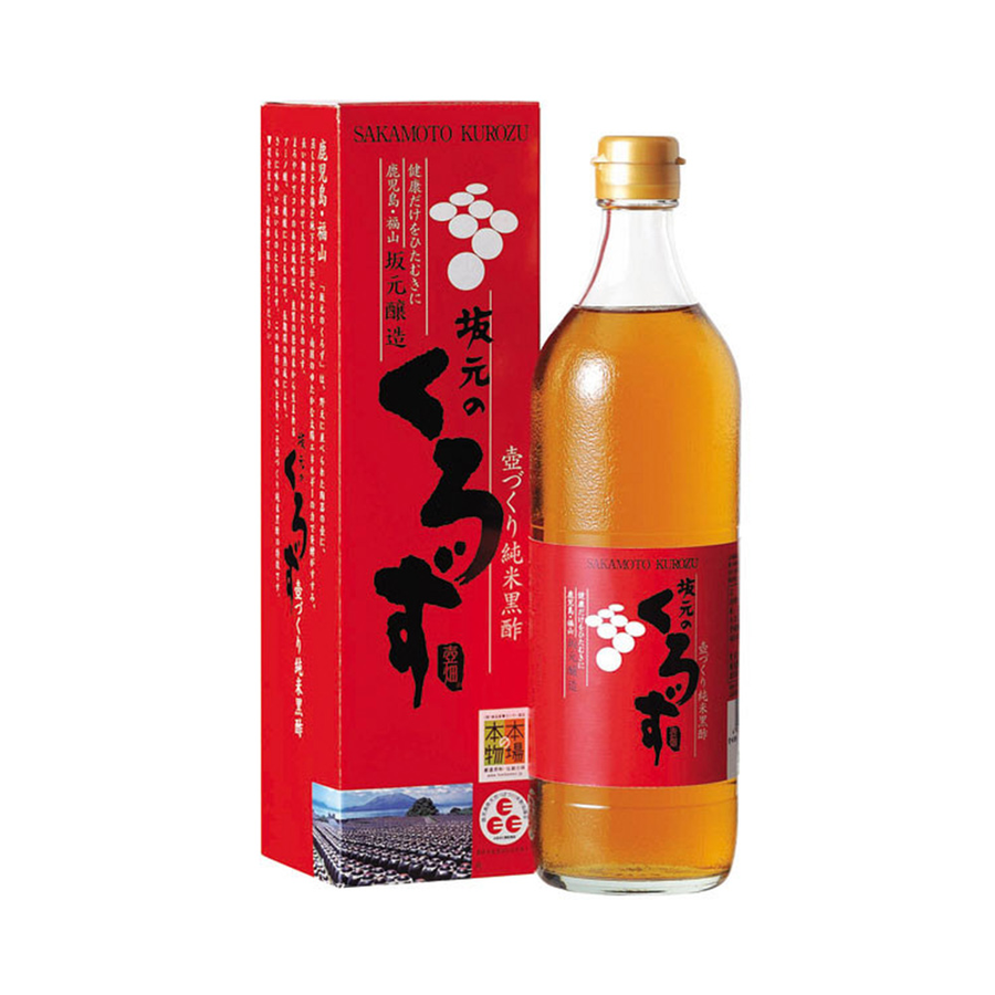 自营sakamoto 坂元酿造 1年酿制坂元黑醋 700ml 1个