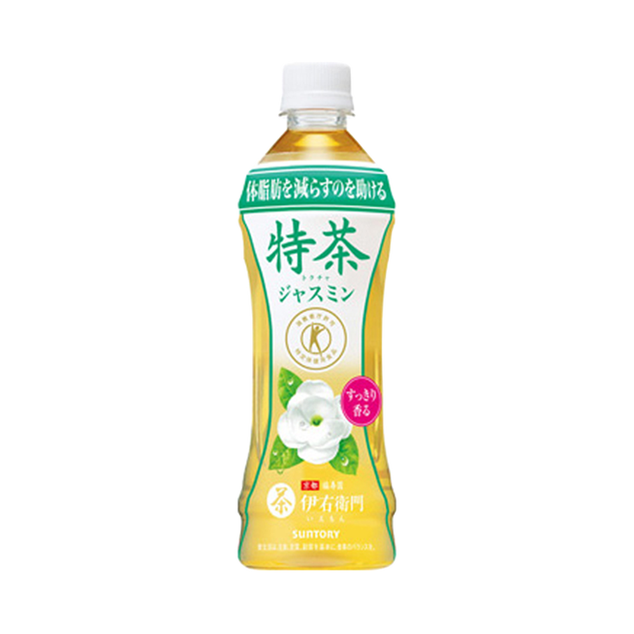 自营suntory 三得利 特茶 茉莉花茶 500ml