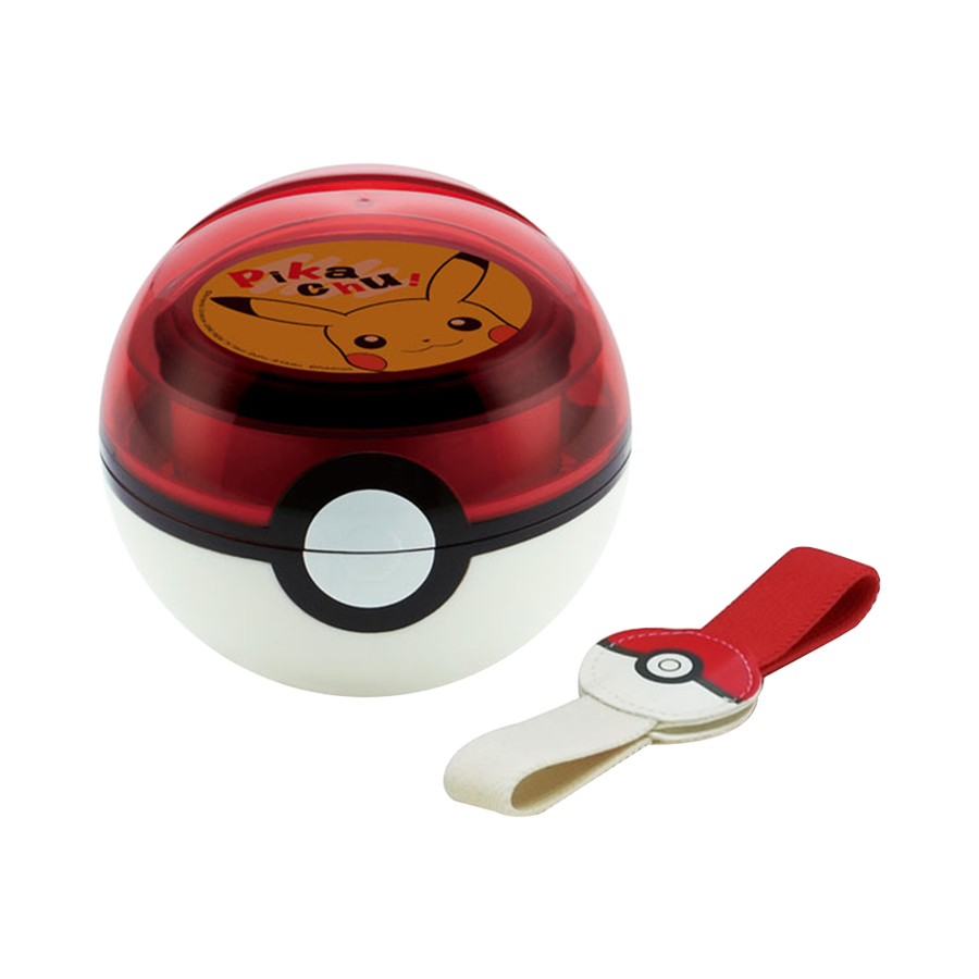 skater 斯凯达 精灵宝可梦皮卡丘精灵球儿童便当盒 附绑带 310ml