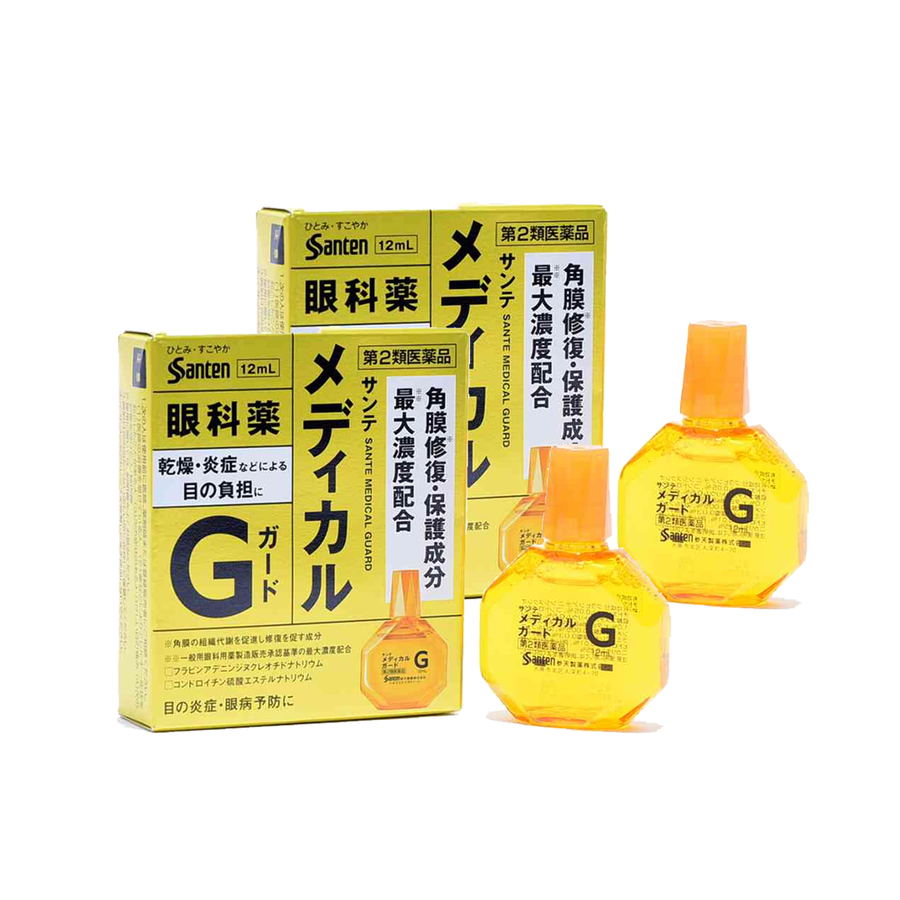 santen 参天制药 medical g 药护型眼药水 12ml*2