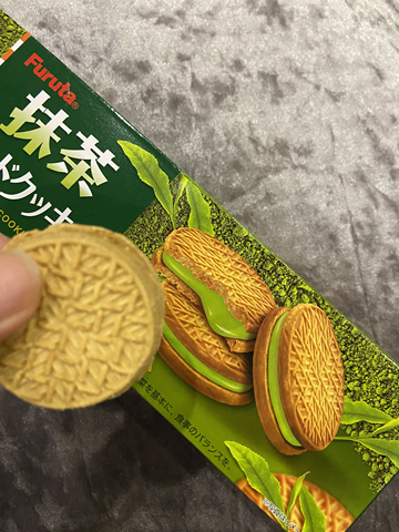 自营furuta 抹茶夹心饼干 10片