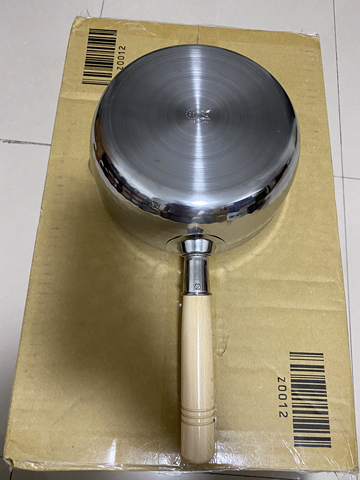 yoshikawa 吉川 不锈钢雪平锅 yh6753 直径20cm 1个