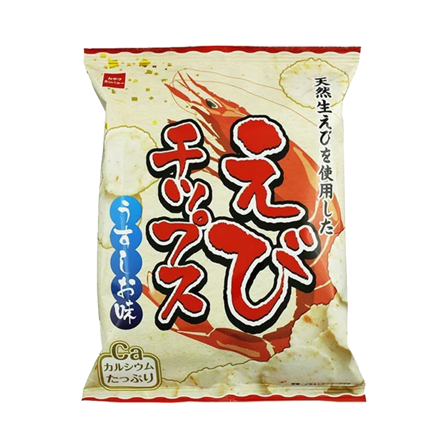 oyatsu 清爽淡盐味薄脆虾片 57g/袋