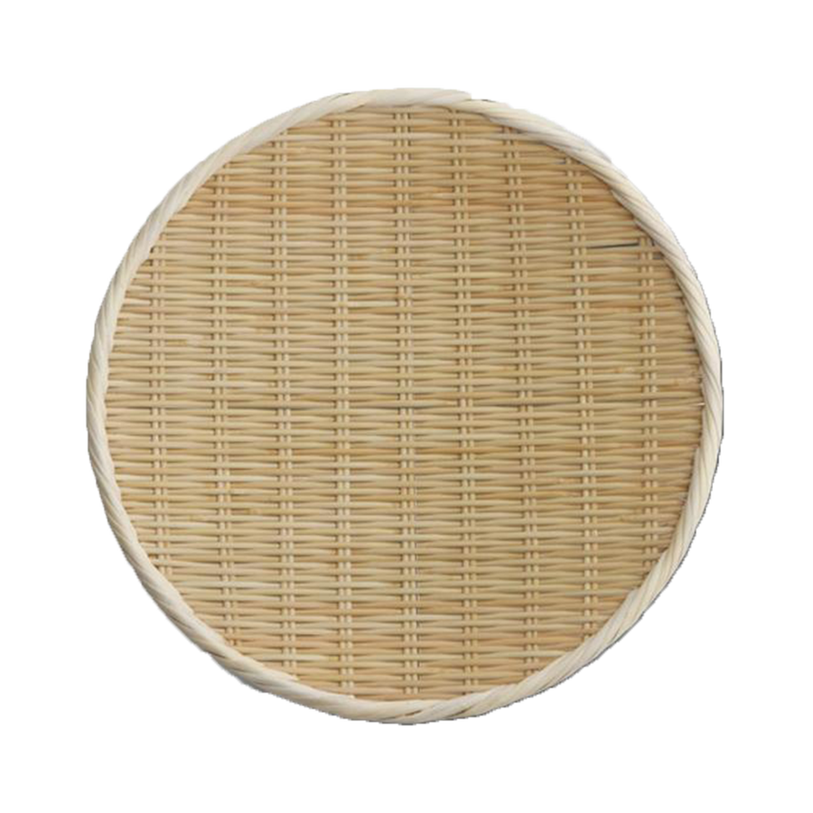 自营日日道具 圆形簸箕 1尺2寸 1个