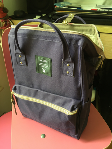 anello 帆布双肩包 mini款 紫色