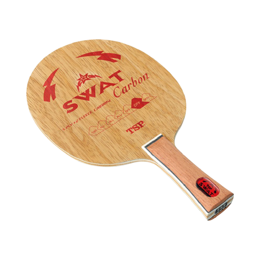自营tsp swat carbon 攻击型三倍粘性反胶乒乓球拍 fl026344 1个